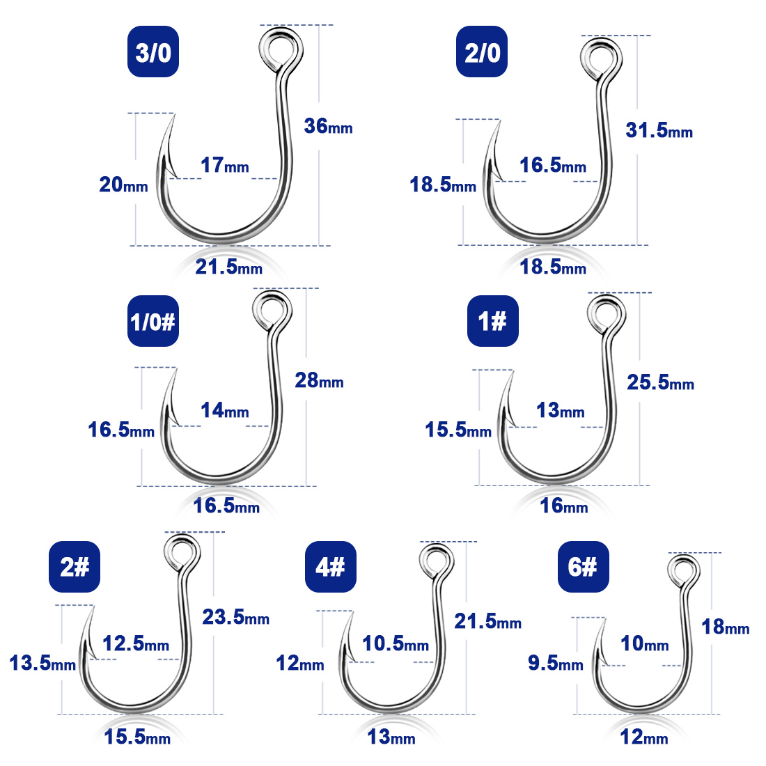 9KM Fishing Hooks 25Pcs Jig Ho - Fishing Hook Offset review and price