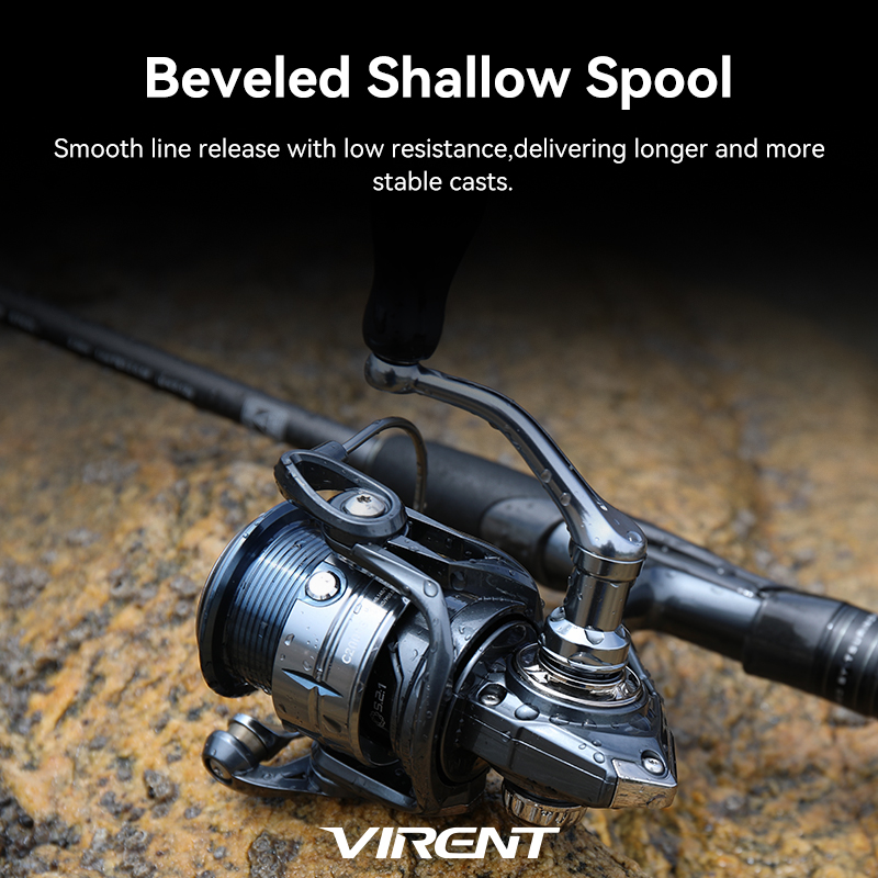 TSURINOYA VIRENT 1000S C2000S  - Kastking Reel Zephyr review and price