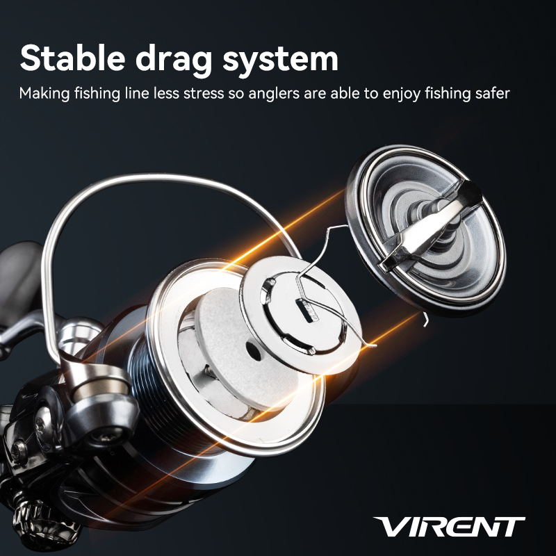 TSURINOYA VIRENT 1000S C2000S  - Kastking Reel Zephyr review and price